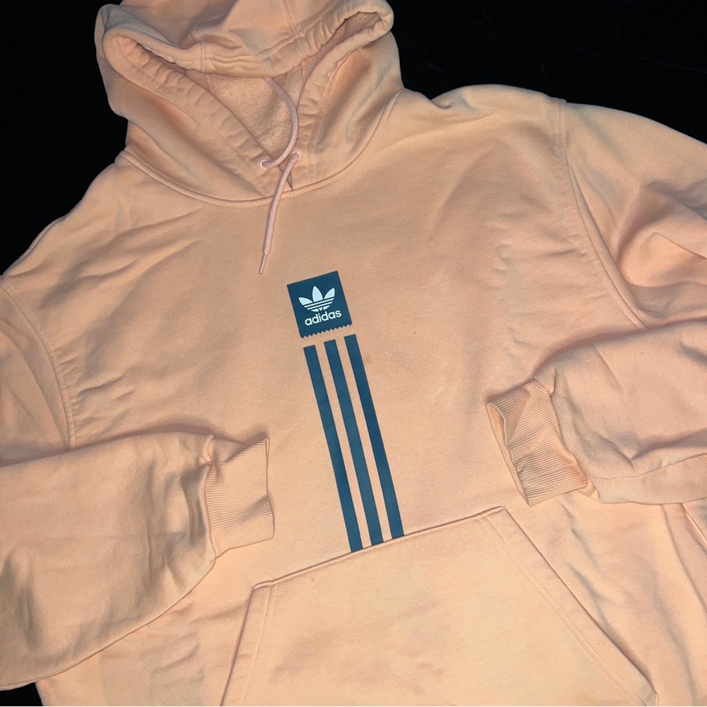 Pink/Salmon Adidas Hoodie